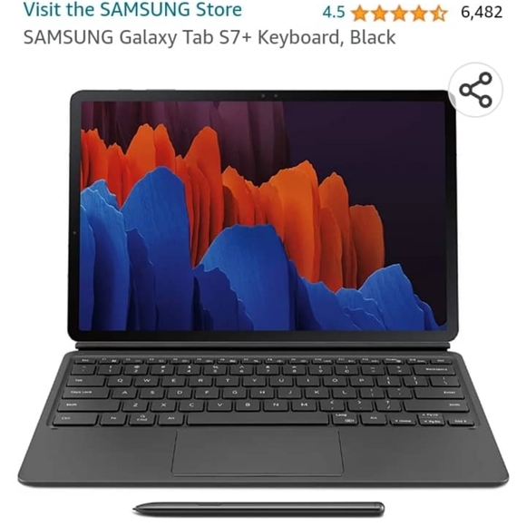 Samsung Galaxy tab S7+plus 12.4\